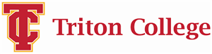 Triton College long logo